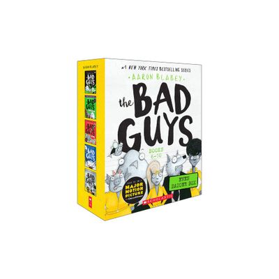 The Bad Guys Even Badder Box Set (the Bad Guys #6-10) - by Aaron Blabey (Mixed Media Product)