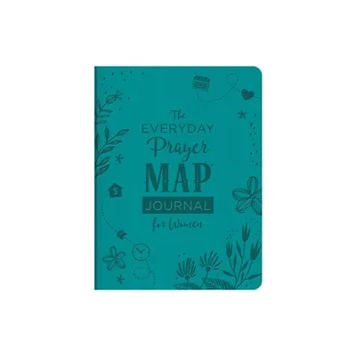 The Everyday Prayer Map Journal for Women - (Faith Maps) by Compiled by Barbour Staff (Leather Bound)