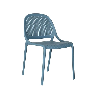 Jamesdar 2pk Shay Dining Chairs : Molded Polypropylene, Stackable, Indoor/Outdoor