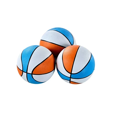 Hall of Games 7 Size 3 Rubber Basketballs 3-pack for Indoor & Outdoor Basketball Games