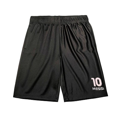 Boys Messi Athletic Shorts - Black