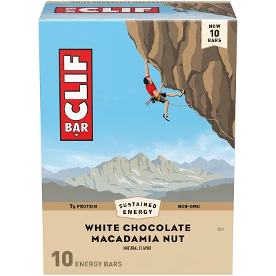 CLIF Bar White Chocolate Macadamia Nut - 24oz/10pk