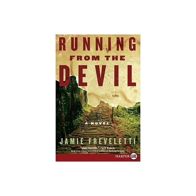 Running from the Devil LP - Large Print by Jamie Freveletti (Paperback)