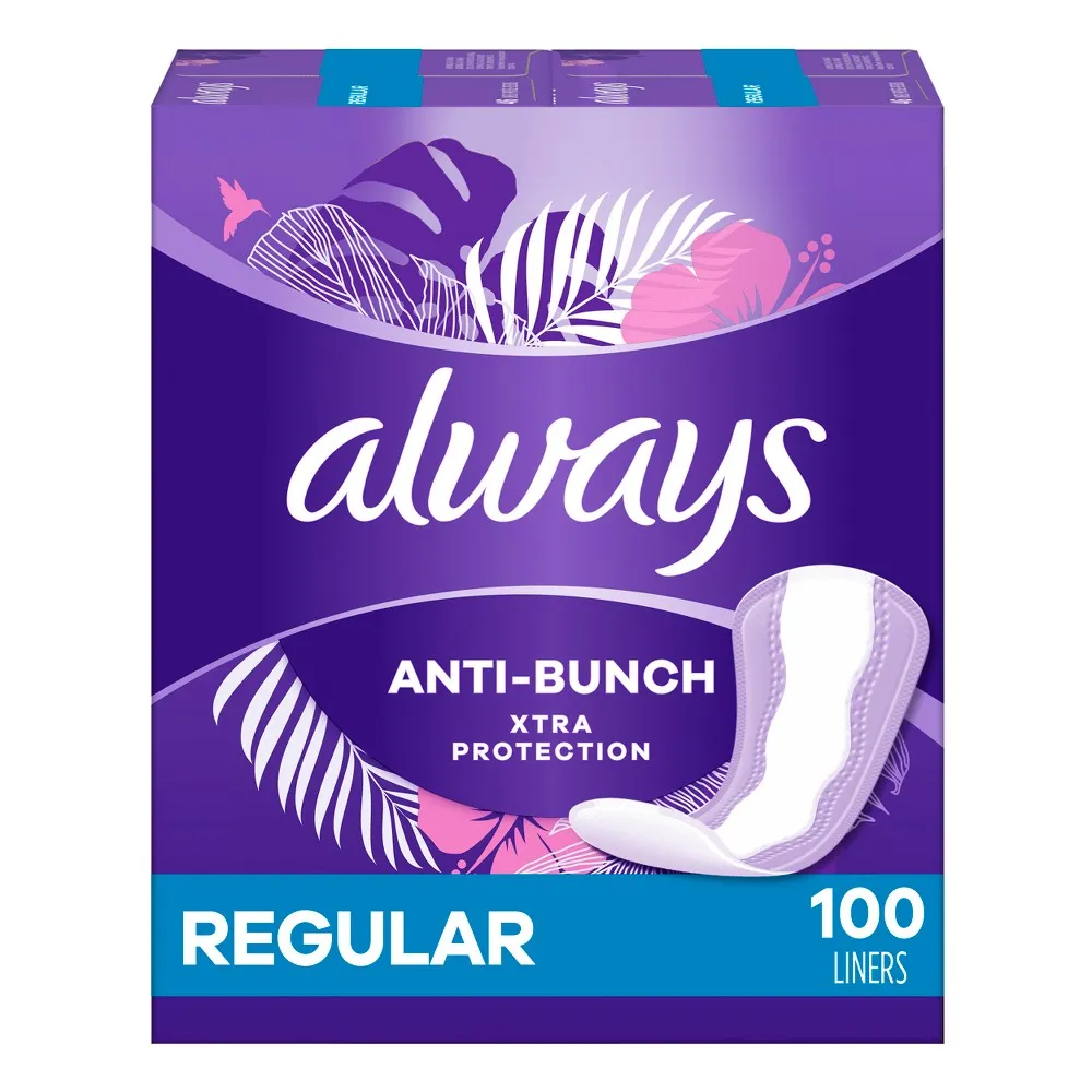 Always Xtra Protection Daily Regular Panty Liners - Unscented