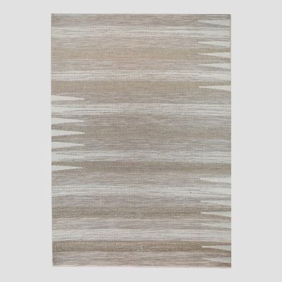 311x57 Left Right Left Outdoor Rug Beige - Threshold