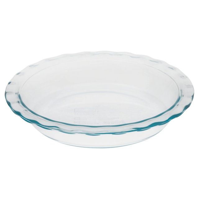 Pyrex Easy Grab 9.5 Glass Pie Pan