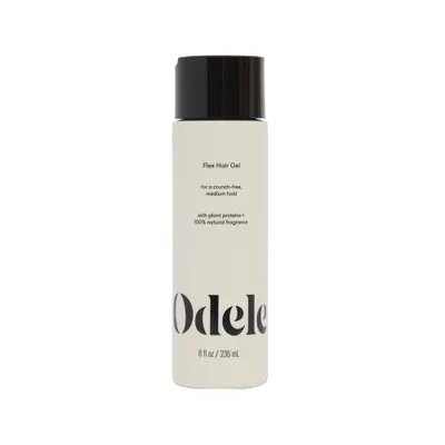 Odele Flex Hair Gel Curl Enhancing, Shine Enhancing, Smoothing and Texturizing Hair Treatments - Crunch Free + Medium Hold - 8 fl oz