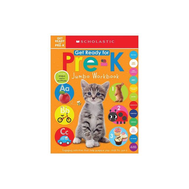 Get Ready for Pre-K Jumbo Workbook - by Scholastic Inc. & Scholastic Early Learners (Paperback)