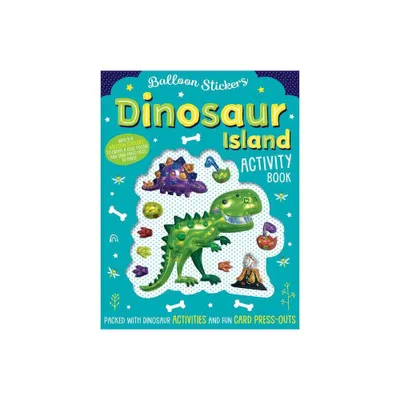 Balloon Stickers Dino Island - by Stuart Lynch (Paperback)