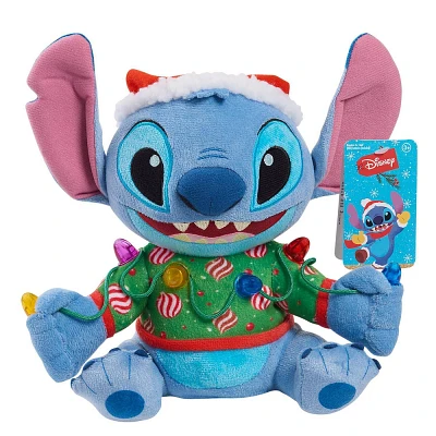 Disney Stitch Holiday Lights Plush