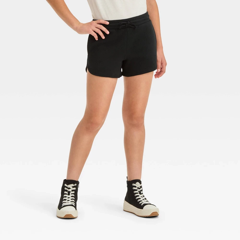 Girls Pull-On Fleece Shorts