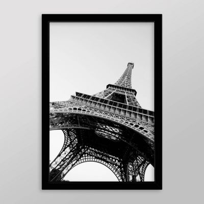 12 x 18 Poster Frame Black - Threshold: Modern Style, MDF Material, Acrylic Glazing, Wall Mount