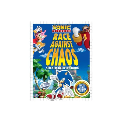 Race Against Chaos Sticker Activity Book - (Sonic the Hedgehog) by Kiel Phegley (Paperback)