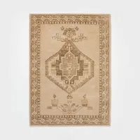 Hand Tufted Persian Style Rug Cream