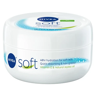 Nivea Soft Moisturizing Crme Body, Face and Hand Cream Scented - 6.8oz