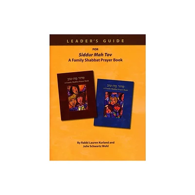 Siddur Mah Tov Leaders Guide - by Behrman House (Paperback)