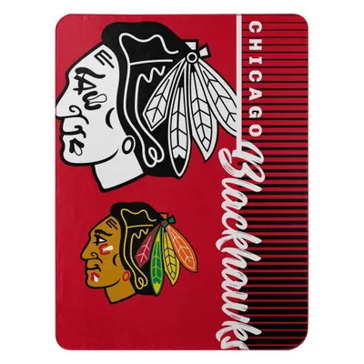 NHL Chicago Blackhawks Double Sided Cloud Throw Blanket