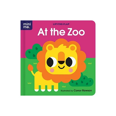 At the Zoo: Lift-The-Flap Book - (Mini Me) (Board Book)