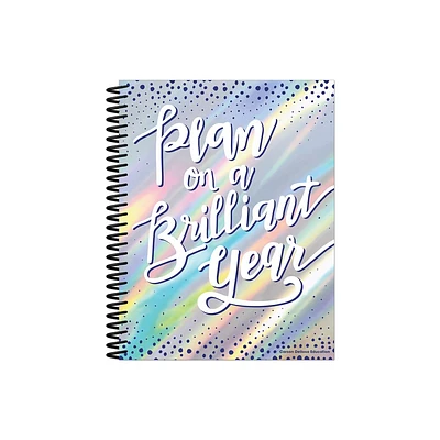 Sparkle and Shine Plan on a Brilliant Year Teacher Planner - (Spiral Bound)