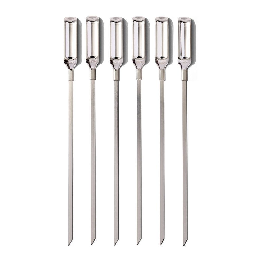 OXO 6pc Grilling Skewer Set