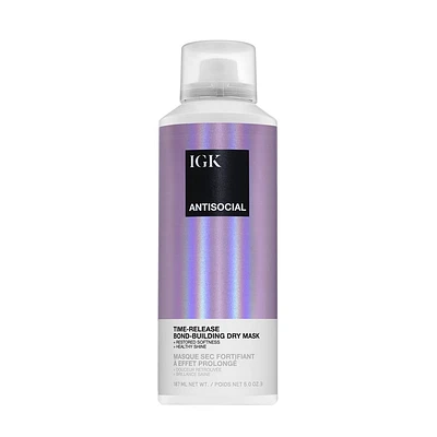 IGK Antisocial Overnight Bond Building Dry Hair Mask - 5oz - Ulta Beauty