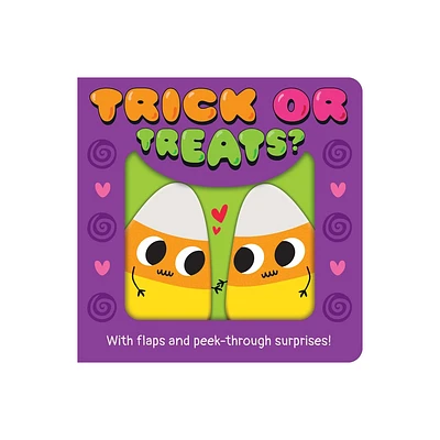 Trick or Treats - (Sweet Surprises) by Lauren Crisp (Board Book)