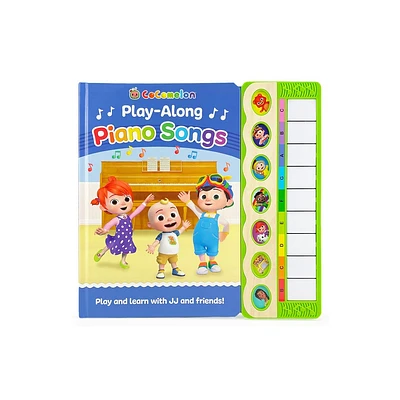 Cocomelon Play-Along Piano Songs - by Cottage Door Press (Board Book)