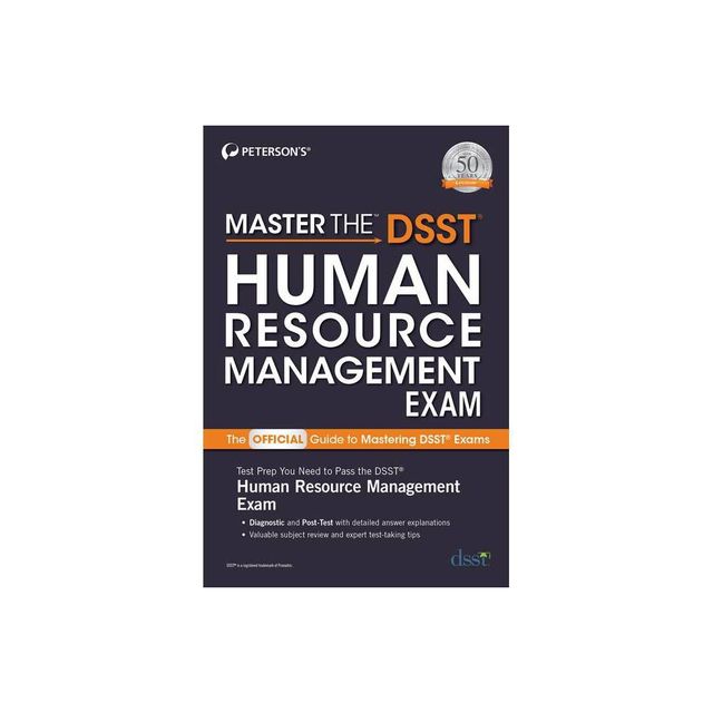 Master the Dsst Human Resource Management Exam - by Petersons (Paperback)