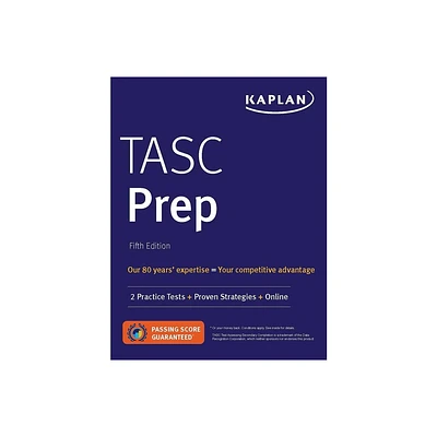 Tasc Prep - (Kaplan Test Prep) 5th Edition by Kaplan Test Prep & Caren Van Slyke (Paperback)