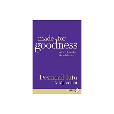 Made for Goodness LP - Large Print by Desmond Tutu (Paperback)