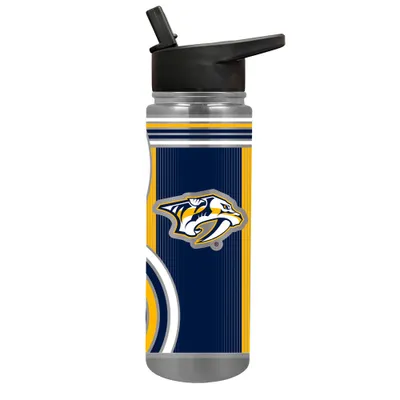 NHL Nashville Predators 24oz Thirst Hydration Water Bottle