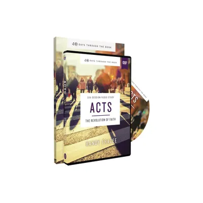 Acts Study Guide with DVD - (40 Days Through the Book) by Randy Frazee (Paperback)