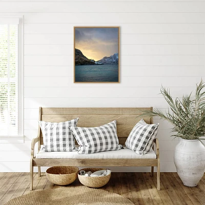 Amanti Art 23x28 The Morning Glow II by Danny Head Framed Canvas Wall Art Print