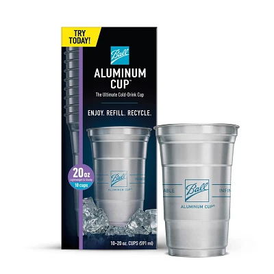 Ball Aluminum Cup Recyclable Party Cups