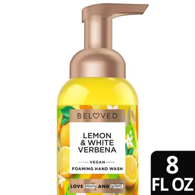 Beloved Lemon & White Verbena Foaming Hand Wash 8oz