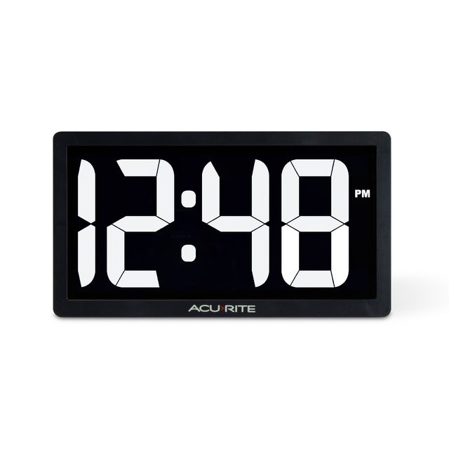 13.5 Metal Outdoor / Indoor Wall Clock With Thermometer And Humidity -  Gray - Acurite : Target