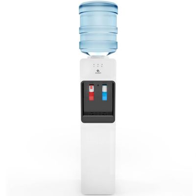 Avalon Top Loading Hot & Cold Water Cooler Dispenser - White: 5 Gallon Capacity, Freestanding, Energy Star Certified