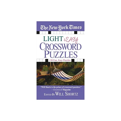 The New York Times Light and Easy Crossword Puzzles - (Paperback)