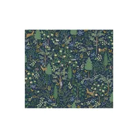 Rifle Paper Co. Woodland Navy Peel and Stick Wallpaper