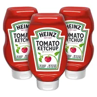 HEINZ Ketchup Squeeze Bottle - 20oz / 3pk