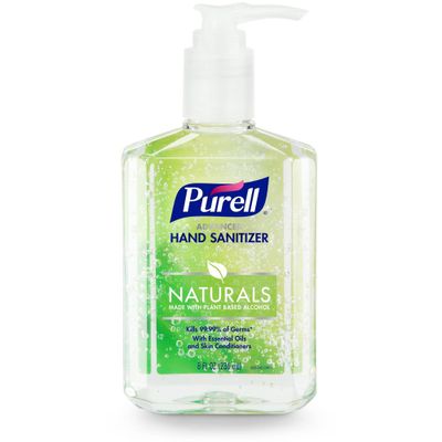 Purell Advanced Hand Sanitizer Naturals with Plant Based Alcohol Pump Bottle