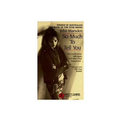 So Much to Tell You - by John Marsden (Paperback)