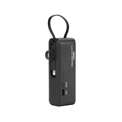 Travel Smart 2000mAh Power Bank with Cable