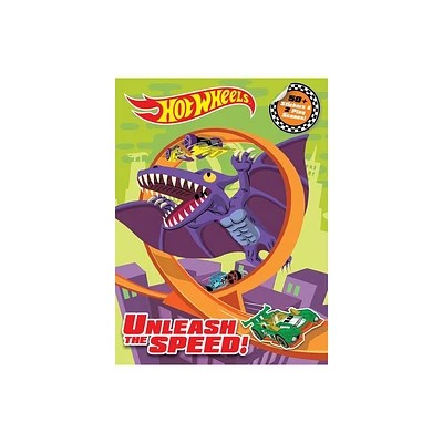 Hot Wheels: Unleash the Speed! - (Panorama Sticker Storybook) (Paperback)