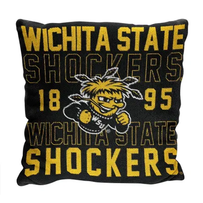 NCAA Wichita State Shockers Stacked Woven Pillow