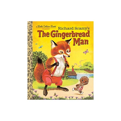 Richard Scarrys the Gingerbread Man - (Little Golden Book) by Nancy Nolte (Hardcover)