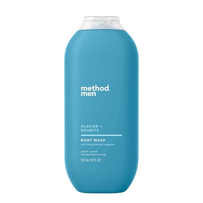 Method Mens Body Wash - Glacier + Granite - 18 fl oz