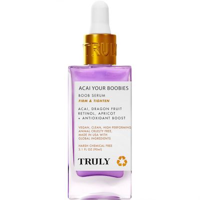 TRULY Womens Acai Your Boobies Lifting Boob Serum - 3.1 fl oz - Ulta Beauty