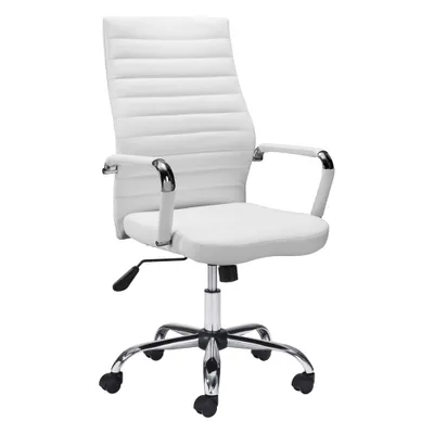 Polaris Office Chair White - ZM Home