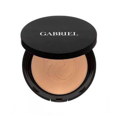 Gabriel Cosmetics Dual Pressed Powder Foundation - Tan Beige - 0.32oz